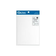 Card & Env 4.25x5.5 12pc Textured Bright White (2 packs)