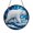 Acrylic 3.5 Inch, variant on Arctic Bear Scene Window Hanging – Stained Glass Style Decor1601