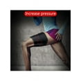 thumbnail image 2 of Sports Thigh Compression Sleeve Strain Brace Wrap Pain Relief Upper Leg Support, 2 of 5