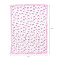 Parent's Choice Female Pink Butterfly Polyester Baby Blankets
