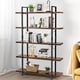 thumbnail image 2 of Costway Librería Industrial con 5 Niveles Estante con Estructura de Metal para Plantas Casa Oficina 119 x 32 x 178 cm, 2 of 9