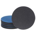 thumbnail image 1 of Unique Bargains 5pcs Glass Polish Sanding Disc 4' 180 Grit Coarse Grade Abrasive Disc Silicon Carbide, 1 of 6