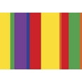thumbnail image 2 of Grayscale 32x24 Gold Ornate Wood Framed with Double Matting Museum Art Print Titled - Bright Stripes V, 2 of 4