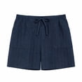 thumbnail image 1 of Short George para Mujer, con Elástico Marino Talla M, 1 of 4