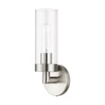 thumbnail image 6 of 16171-91 Livex Lighting Ludlow - 1 Light ADA Wall Sconce In Nautical Style-11.75 Inches Tall and 4.25 Inches Wide-Brushed Nickel Finish, 6 of 12