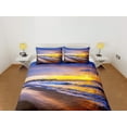 thumbnail image 2 of Sunset In Seashore Coastal Grandma Funda Nórdica Juego de Cama Náutico Full Queen, 2 of 4