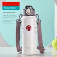 thumbnail image 3 of GIANXI 1000ml Spring Cap Large Capacity Vacuum Cup 316 Stainless Steel Coffee Cup Portable Outdoor Sports Water Bottle, 3 of 5