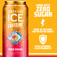 thumbnail image 3 of Sparkling Ice Zero Sugar Flavored Sparkling Water with Caffeine, Watermelon Lemonade, 17 oz, 3 of 6