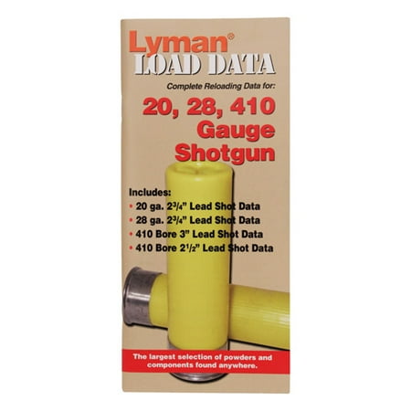 Lyman Load Data Book 12 Gauge