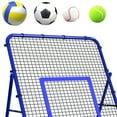 thumbnail image 4 of Multi - Sport Rebounder Net, 86.4"×48" Pitchback Training Screen for Soccer, Baseball, Volleyball, Tennis Practice, 4 of 5