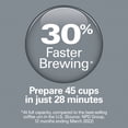 thumbnail image 3 of Hamilton Beach Fast Brew 45 Cup Coffee Urn and Hot Beverage Dispenser for Small to Large Groups, Stainless Steel, 3 of 9