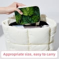thumbnail image 6 of Tropical Jungle Leaves Velvet Portable Jewelry Stand with Removable Compartment – Display Case, Organizer, and Gift, 6 of 7