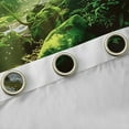 thumbnail image 4 of Manfei Kids Nature Jungle Black Out Curtains, Green Plant Botanical Curtains Pack of 2 (42x63 Each), Tree Leaf Bedroom Curtains, Curtains and Drapes Room Decor, 4 of 6