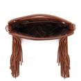 thumbnail image 7 of Wrangler Top Handle Bag for Women Embroidered Fringe Western Crossbody Purse, Brown, 7 of 7