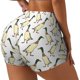 thumbnail image 1 of Balery Mallard Ducks Pantalones cortos de entrenamiento estampados para mujer, sin costuras, ajustados, para gimnasio, yoga, correr, deportes, ejercicio activo, fitness.-Large, 1 of 8