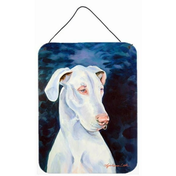 12 x 16 in. Great Dane Aluminium Metal Wall Or Door Hanging Prints