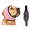 Pink, variant on Noise Cancelling Ear Wrap, Dog Ear Muffs Noise Protection Firework Thunder Vacuum, Adjustable Dog Ear Protection Wrap for Dog Bathing Grooming Thunder Storm