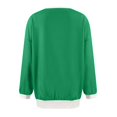 thumbnail image 4 of Oversized Sweatshirt for Women Crewneck Solid Color Long Sleeve Shirts Sweatshirt, 4 of 5