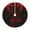 Velcro, variant on Lukts Red Gothic Skeleton Throne Print Color Life Christmas Tree Skirt, Winter Holiday Tree Mat Decoration ,Can be Used as A Shawl-36"