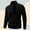 E-182Black, variant on FAOWME Men's Knit Sweater With Detachable Scarf Long Sleeve Solid Color Comfortable Warm Pullover Outerwear For Casual Fall And Cold Weather Wear Black L