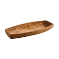 thumbnail image 3 of Cuenco de madera para , decoración de mesa, portavelas multiusos, bandeja decorativa para encimera, baño, cocina, estilo rústico., 3 of 9