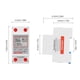 thumbnail image 4 of Analizador Carga Eléctrica Digital 220V 230V KWH Medidor Eléctrico para Interiores(StyleA), 4 of 7