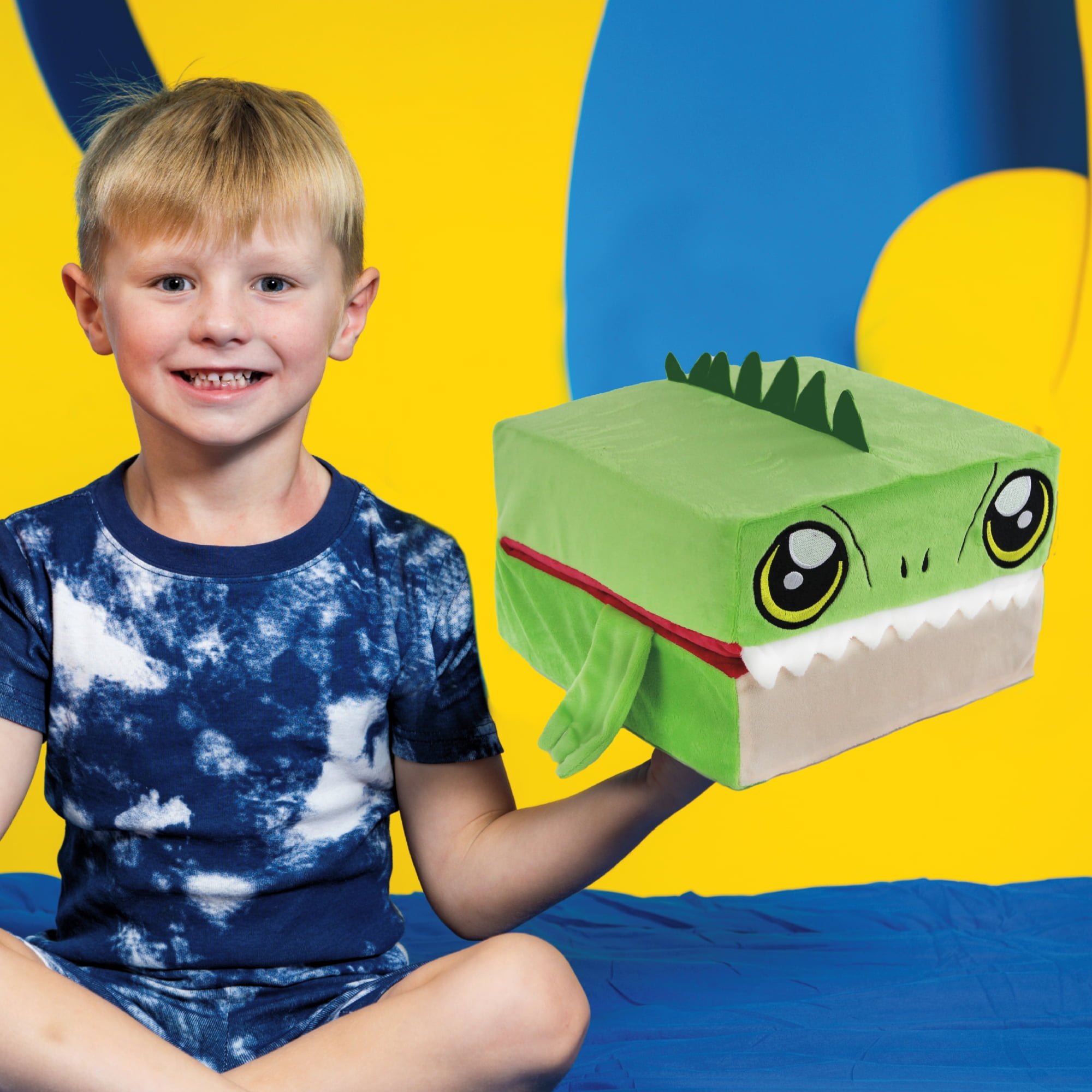 Pillow Cube Kid Cubes TRex Toddler Pillow, 2in1 Fun Toy & Plush Pillow for Kids Ages 3+  (图4) Pillow Cube Kid Cubes TRex Toddler Pillow, 2in1 Fun Toy & Plush Pillow for Kids Ages 3+  (图4)