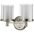 thumbnail image 4 of Nuvo 60-4642 - Decker - 2 Light Vanity Fixture w/ Clear &amp; Frosted Glass, 4 of 7