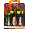 thumbnail image 2 of Tasty Heat's Hot Sauce Gift Set, Hot Sauce Gift pack , Hot Sauce Kit for Him, Dad, Made in Canada, All Natural, No Preservatives, Gluten Free, Vegan, Dairy Free., 2 of 22