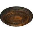 thumbnail image 3 of Ekena Millwork 12 5/8"OD x 1 1/8"P Federal Roped Small Ceiling Medallion (Fits Canopies up to 6"), Hand-Painted Rust, 3 of 7