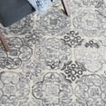 thumbnail image 6 of SAFAVIEH Metro Tama Medallion Area Rug, Ivory/Grey, 8' x 10', 6 of 8