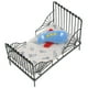 thumbnail image 2 of KAKOWELY 1 juego de cama en miniatura, modelo de juguete, casa de muñecas, cama, casa de muñecas, muebles en miniatura, accesorio para casa de muñecas, 2 of 4