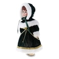 thumbnail image 1 of Muñeca de Porcelana CUTICAT Victoriana de 30 cm con Soporte de Madera, 1 of 8