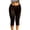 Coffee 02, variant on Karymi Biker Shorts Women Solid High Waist Split Hem Capri Leggings, Stretch Slim Fit Knee Length Cropped Yoga Pants, Seamless Bodycon Athletic Trousers Jean Shorts