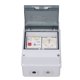thumbnail image 2 of Risegun Caja De Protección De Distribución, Caja Eléctrica con Disyuntor De Cubierta Transparente Caja Eléctrica Impermeable IP65 con Disyuntor MCB RCBO Enchufe De La UE 250VAC 10 16A, 2 of 7