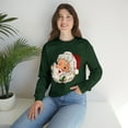 thumbnail image 7 of Retro Santa sweatshirt, Cute Christmas Santa sweater, 7 of 7
