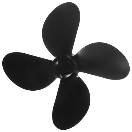 

Metal Fireplace Fan Part Household Heat Powered Stove Fan Blade Replaceable Fan Blade