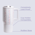 thumbnail image 2 of HydroJug Traveler - Water Bottle with Handle & Flip Straw - Leak Resistant Tumbler, Insulated, Stainless Steel & Rubber Base - 20 oz, Primrose, 2 of 6