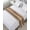 Brown Beige, variant on Bed Runner Scarf Queen Size, Farmhouse Haze Blue Brown Stain Bed Runners & Scarves for Foot of Beds, Vintage Wooden Striped Decorative Bedding Runner Scarf for Hotel Home Bedroom 83 x20 Inch