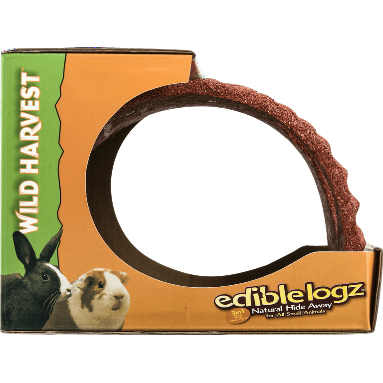 Edible Animals, Treat Hide Wild Harvest Away 8.5 oz. for Logz Small
