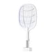 thumbnail image 1 of Raqueta matamoscas eléctrica, matamoscas de modos duales con luz morada para mosquitos, recargable para interiores y exteriores, hogar, oficina, patio, camping (1 paquete), 1 of 5