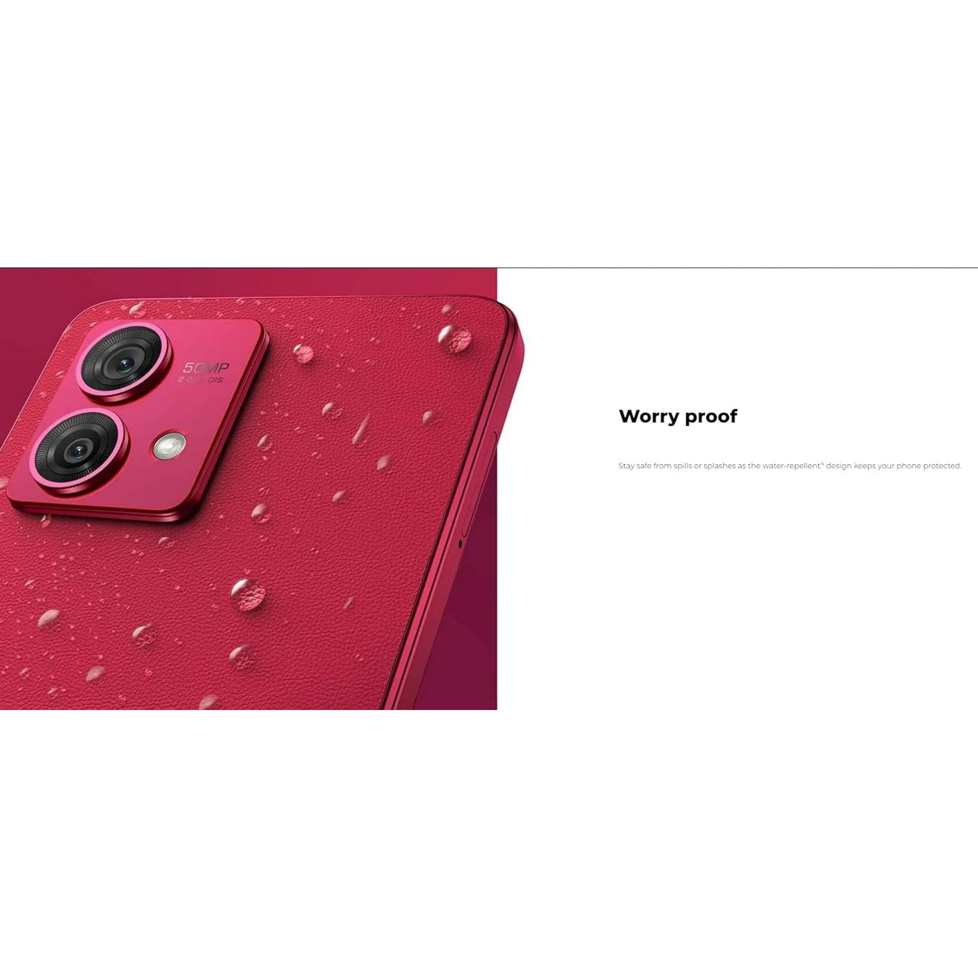 Open Box Motorola Moto G84 5G 6.5”256GB + 12GB RAM Dual SIM with P-OLED Display (GSM Unlocked International Version) Smartphone
