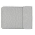 thumbnail image 3 of ZheElen Laptop Cover Waterproof PU Storage Sleeve Bag Notebook Computer Cover Replacement for MacBook, Grey, 14.1 inch, 3 of 7