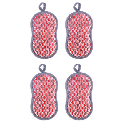 Esponja de limpieza de cocina Esponja de doble cara Esponjas para fregar Estropajo Paño de cocina Herramientas de limpieza de cocina