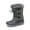 GREY, variant on Boys & Girls Ankle Winter Waterproof Snow Boots Forester