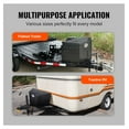 thumbnail image 6 of Trailer Tongue Box, Aluminum Alloy Tool Box - 29"x16.2"x18" - Heavy Duty Storage for Trailers, RVs, Trucks - Lockable Utility Trailer Organizer, 6 of 7