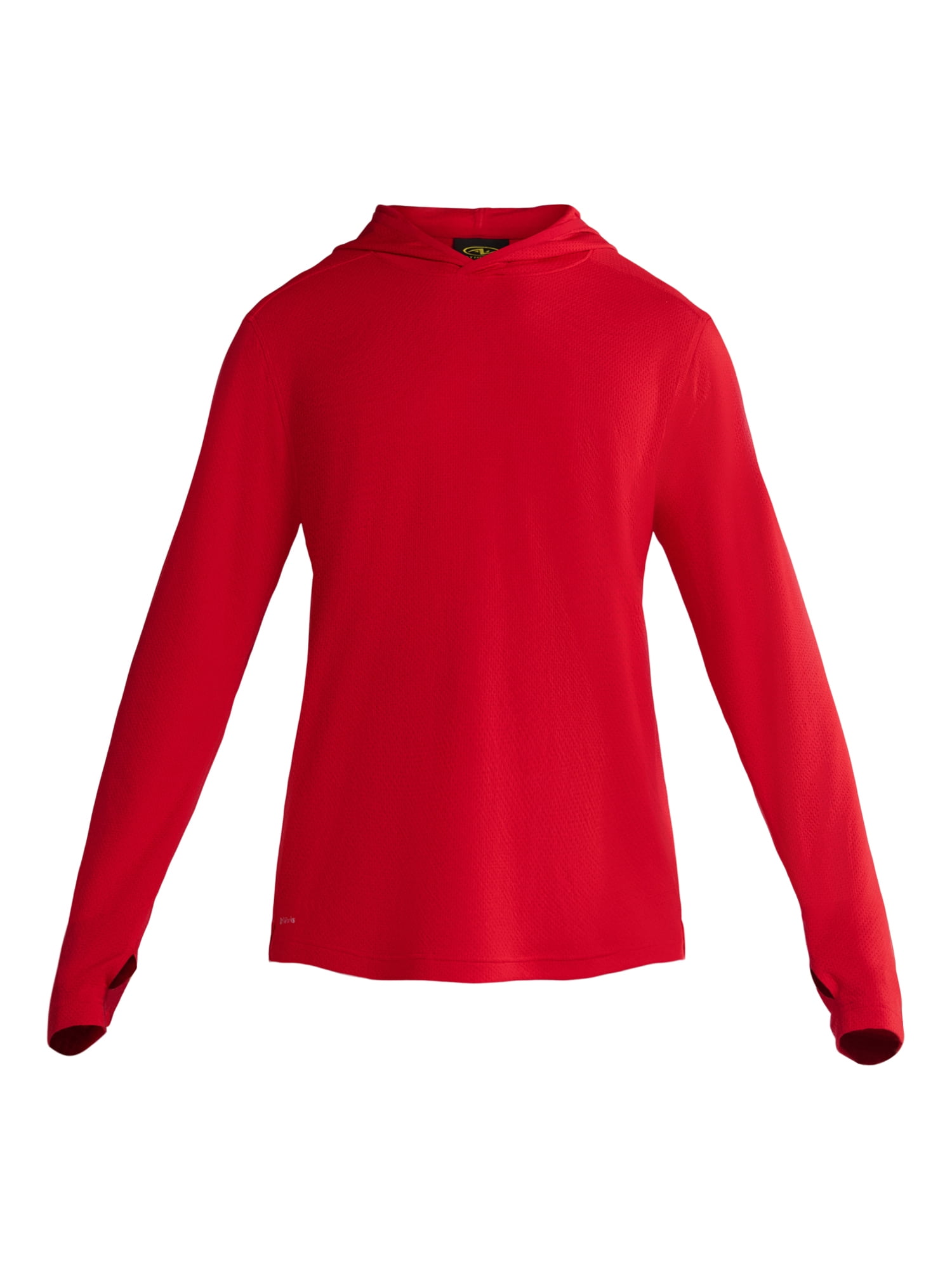 Athletic Works Men's & Big Men's Active Mesh Long Sleeve Hoodie, Sizes S-3XL
