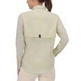 thumbnail image 2 of Little Donkey Andy Women's UPF 50+ Long Sleeve UV Sun Protection Shirt Breathable Quick Dry Fishing Hiking Outdoor Shirt Light Khaki Heather XS, 2 of 6