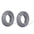 thumbnail image 2 of Lawn Mower Trimmer Cord, Stable Nylon Grass Trimmer Line 2PCS Professional Craftsmanship Non Deformation  For Repairing, 2 of 8
