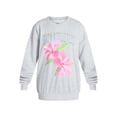 thumbnail image 5 of No Boundaries Graphic Crewneck Sweatshirt, Women's and Women's Plus Sizes XXS-4X, 5 of 5